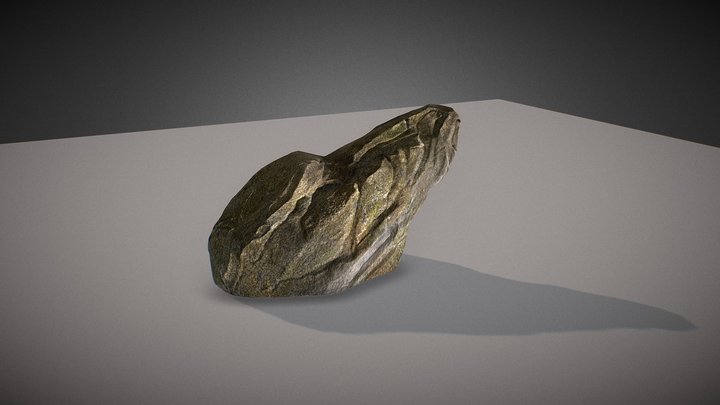 [FREE] Low poly Rock for games 3D Model