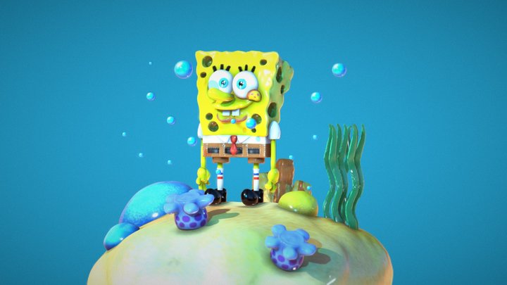 SpongeBob 3D Model