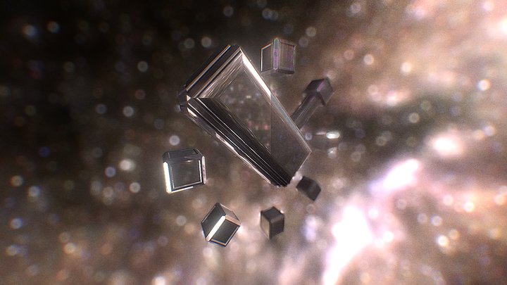 Weird_hammer_with_cubes 3D Model