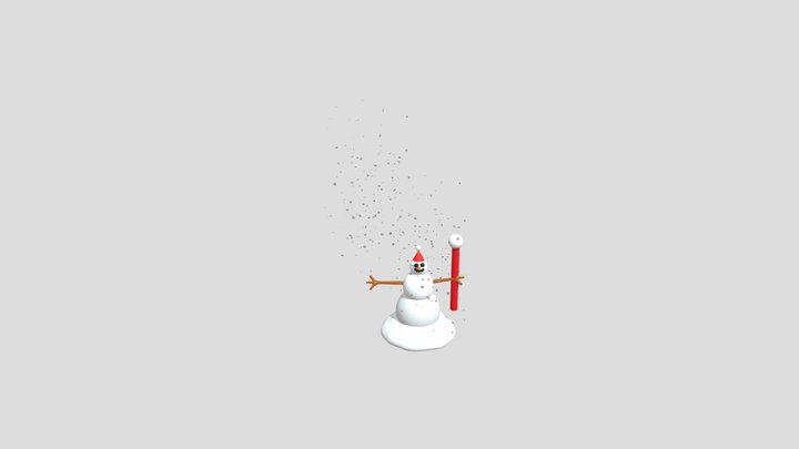 snowman1 3D Model
