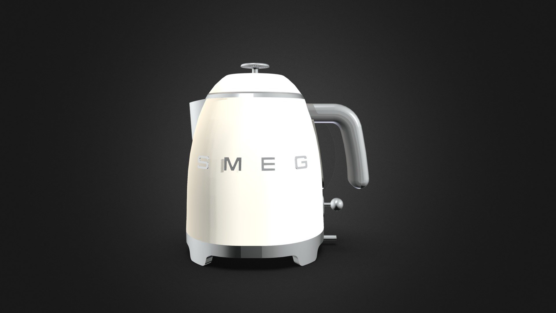 SMEG Electric Kettle 3D Logo