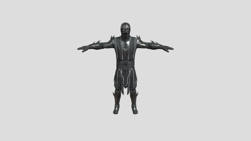 Noob Saibot Vision Of Hell Realistic 4K