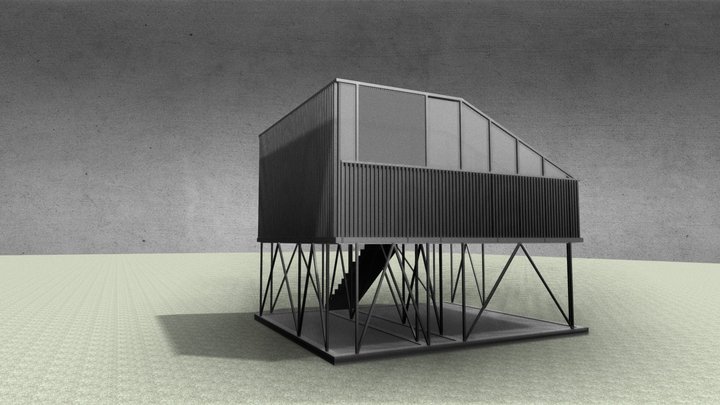 CV.02.57 Tetrahaus 1 3D Model