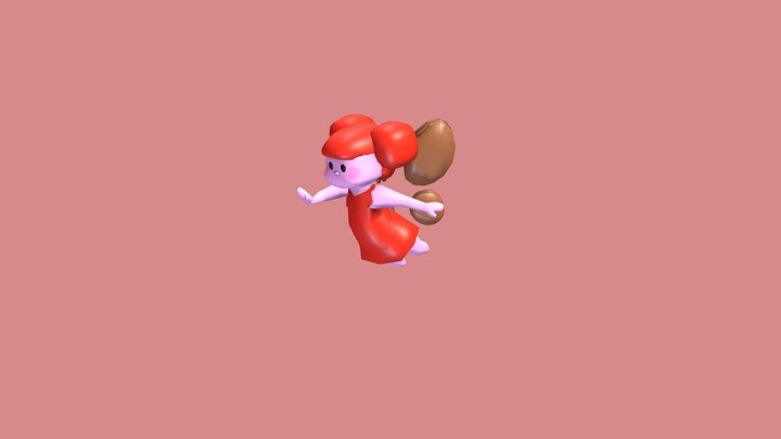 Candy Fairy 3D Model
