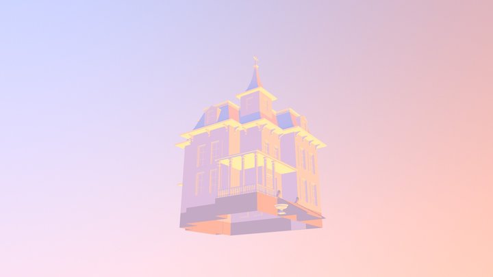 Old House 3D Model