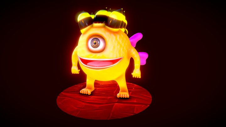 Monster 3D Model