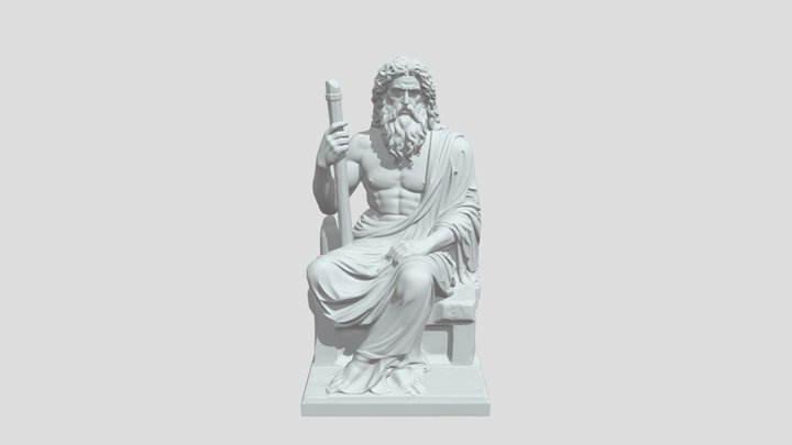 Old_statue 3D Model