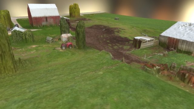 Diamond D Ranch 3D 3D Model
