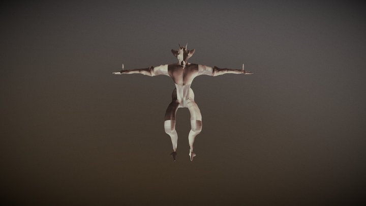 Mudboxer Max alien 3D Model