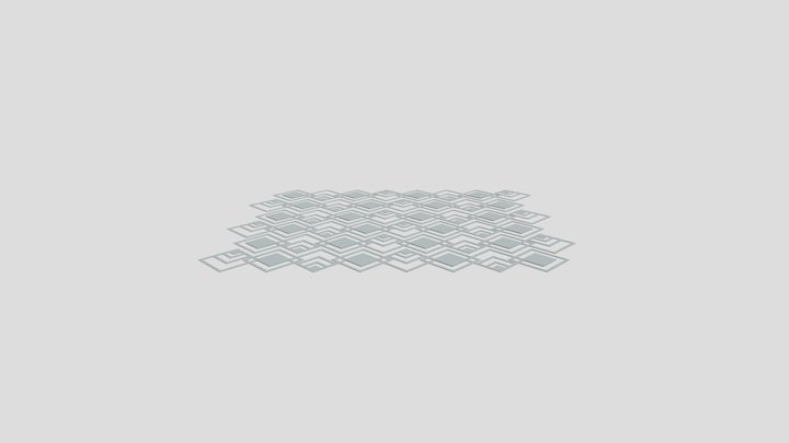 Art Deco -strips Final 3D Model