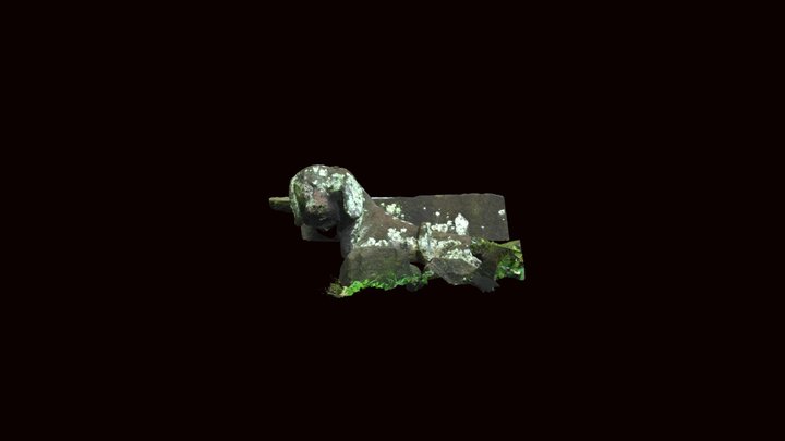 Medieval Dog St. Elphin's Church, Warrington 3D Model