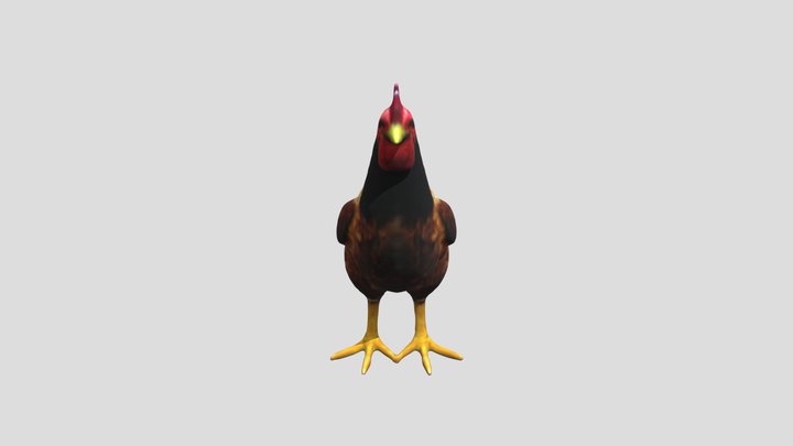 AI Generated Chicken 3d model 3D Model