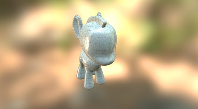 Simple Filly Model (MLP) 3D Model