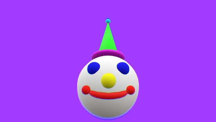 Clown Model 3D Model