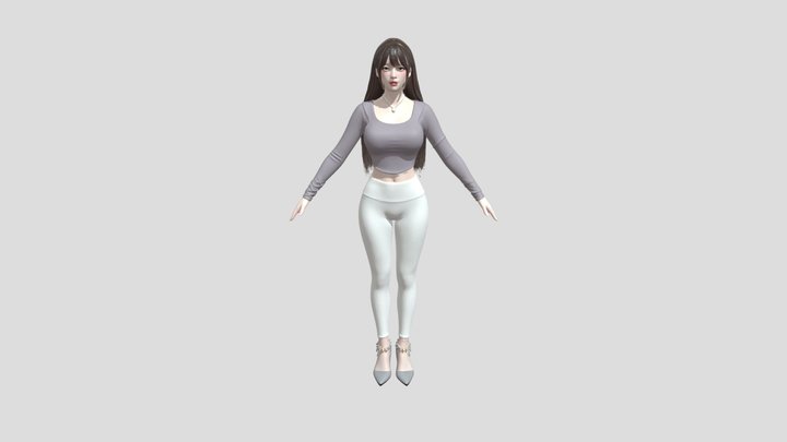 Girlfriend 3D Model