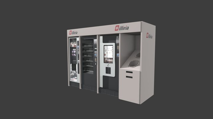 Vending Machine 3D Model