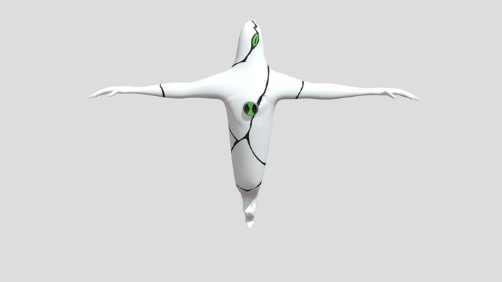 Ghostfreak | Ben 10 Ultimate Alien 3D Model
