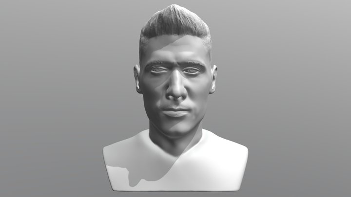 Lewandowski bust for 3D printing 3D Model