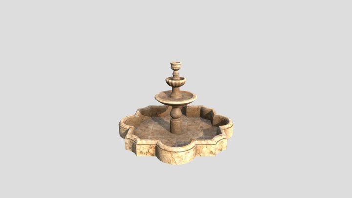 Fountain 3D Model