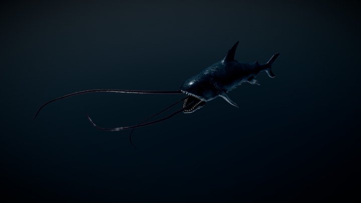 Sea Monster 3D Model