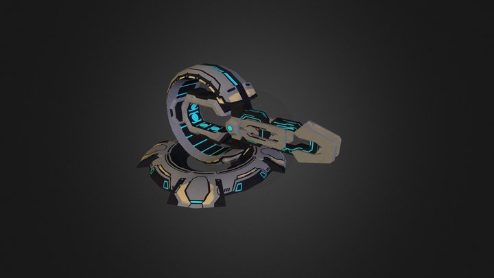 Plasma Canon 3D Model