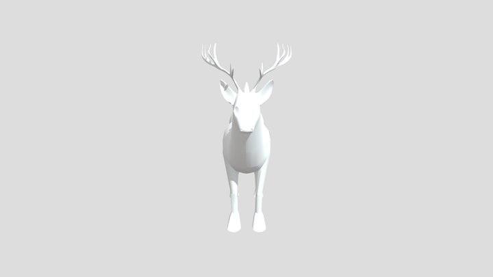 66122292deer 3D Model