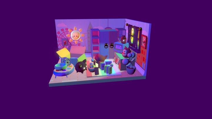 Chu's Room 3D Model