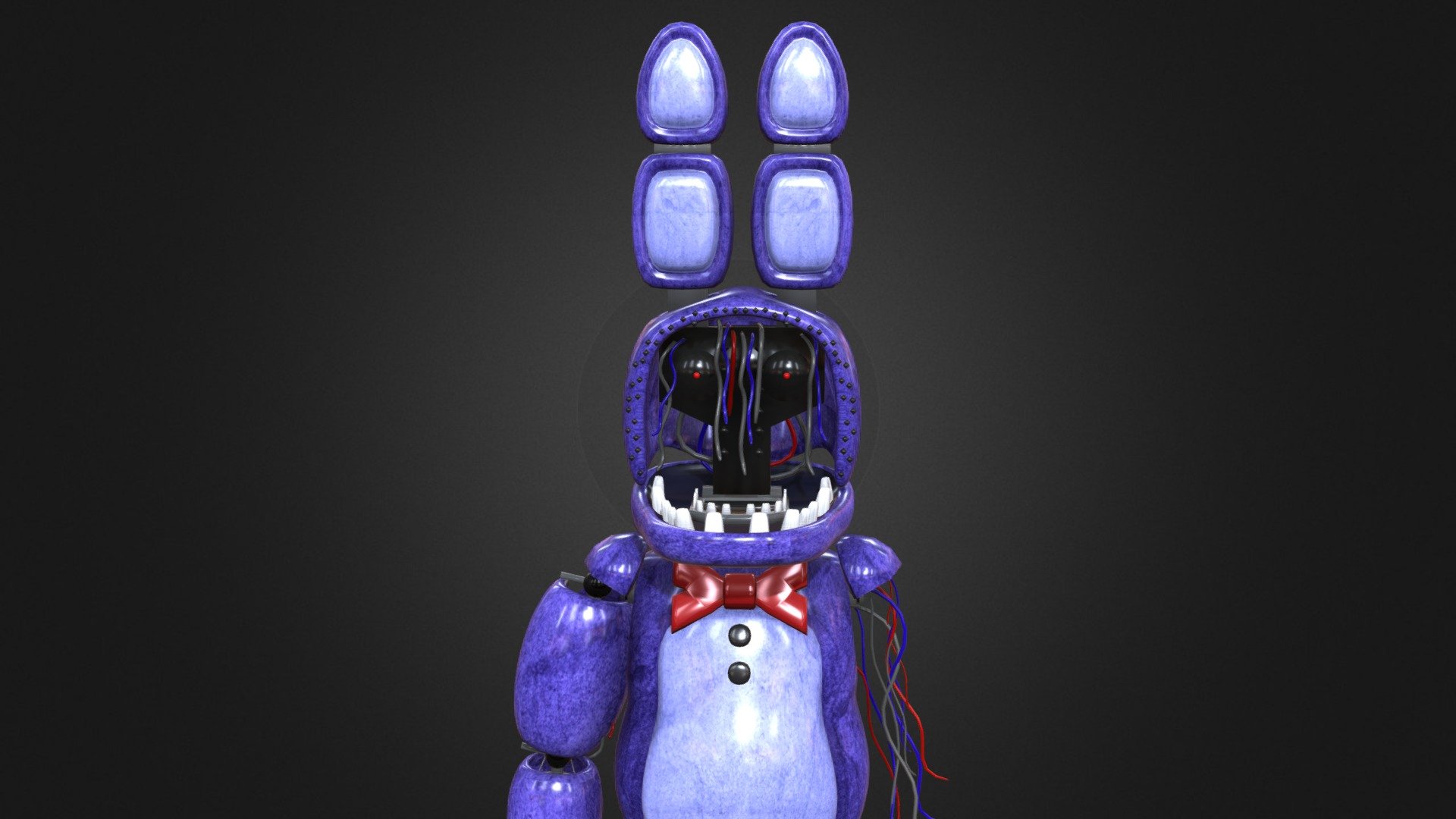 Withered Bonnie Fnaf - Download Free 3D Model By Fgvcvvjn [3788fc3 ...