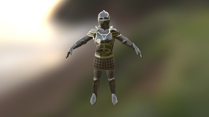 Heavy Plate Amour WIP 1 (SOA) 3D Model