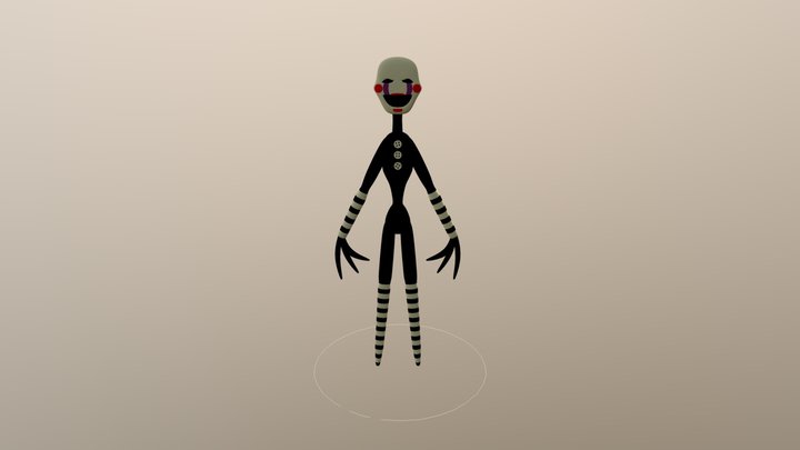 Fnaf 2 The Puppet 3D Model