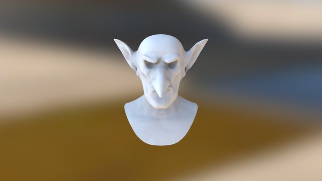 Goblin Sculpture 3D Model