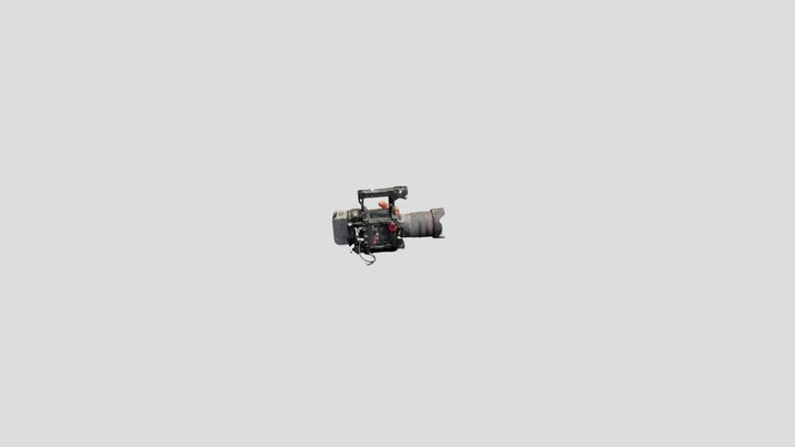 RedKomodo X 3D Model