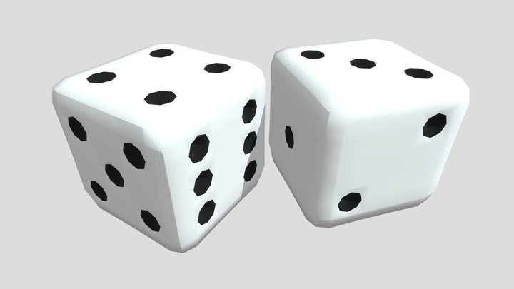 Dice 3D Model