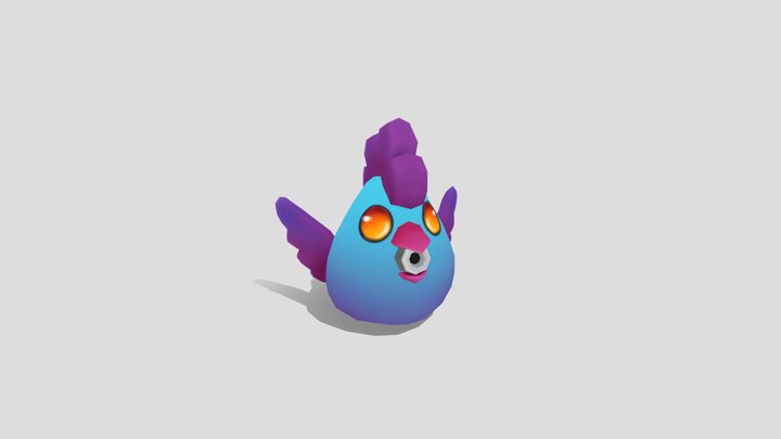 Jelly Beams - Chicken 3D Model