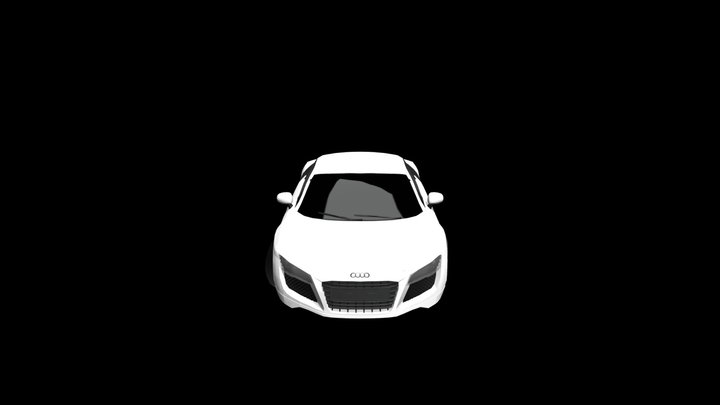 Audi R8 3D Model
