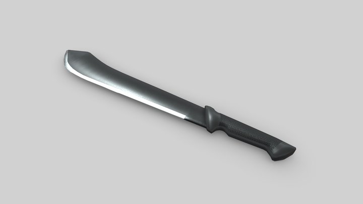 Simple bolo machete 3D Model