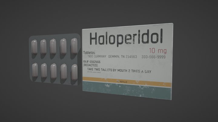 Medicine 3D Model