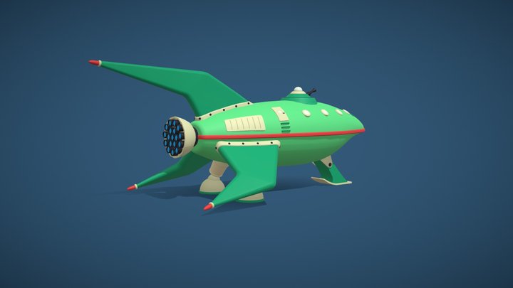 Planet Express 3D Model