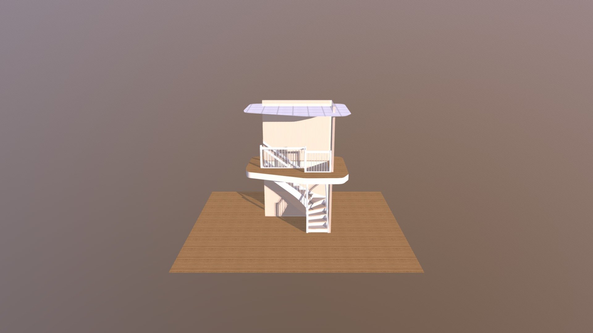 90 graders trapp - 3D model by frekhaugtrappa [3790874] - Sketchfab