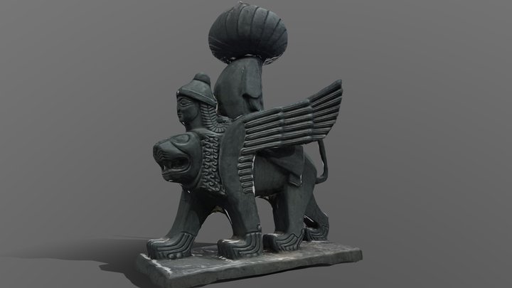 Miras-Heritage Statue Ankara Train station 3D Model