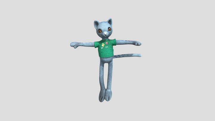 Elf Cat Plushie (AKA, Catty The Cat)