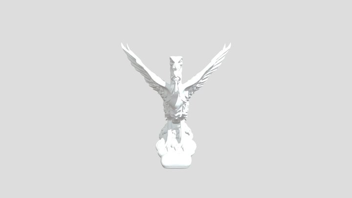 Liverbird Icon 3D Model