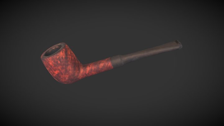 Tobacco Pipe 3D Model