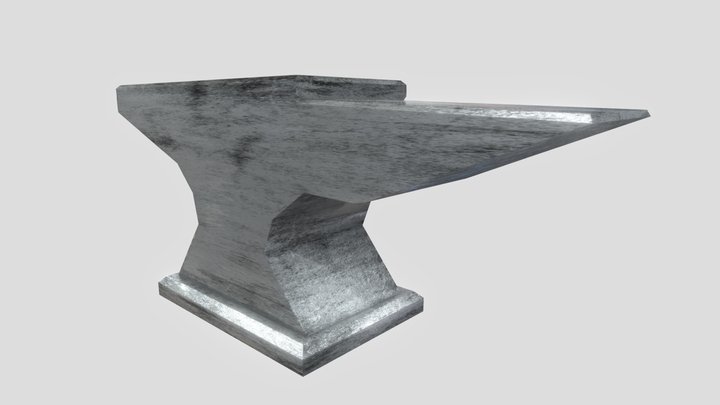 Low Poly Anvil