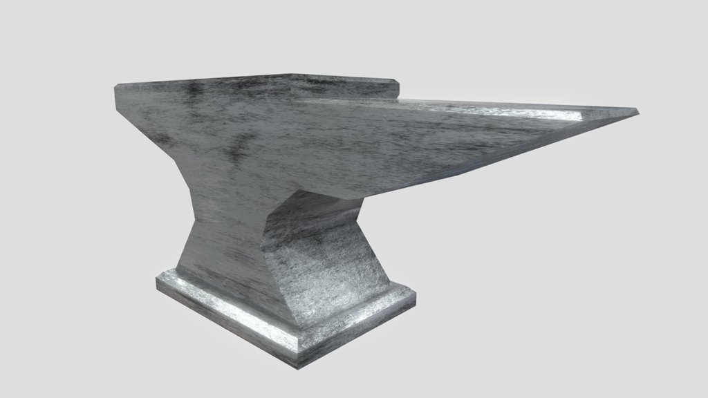 Low Poly Anvil