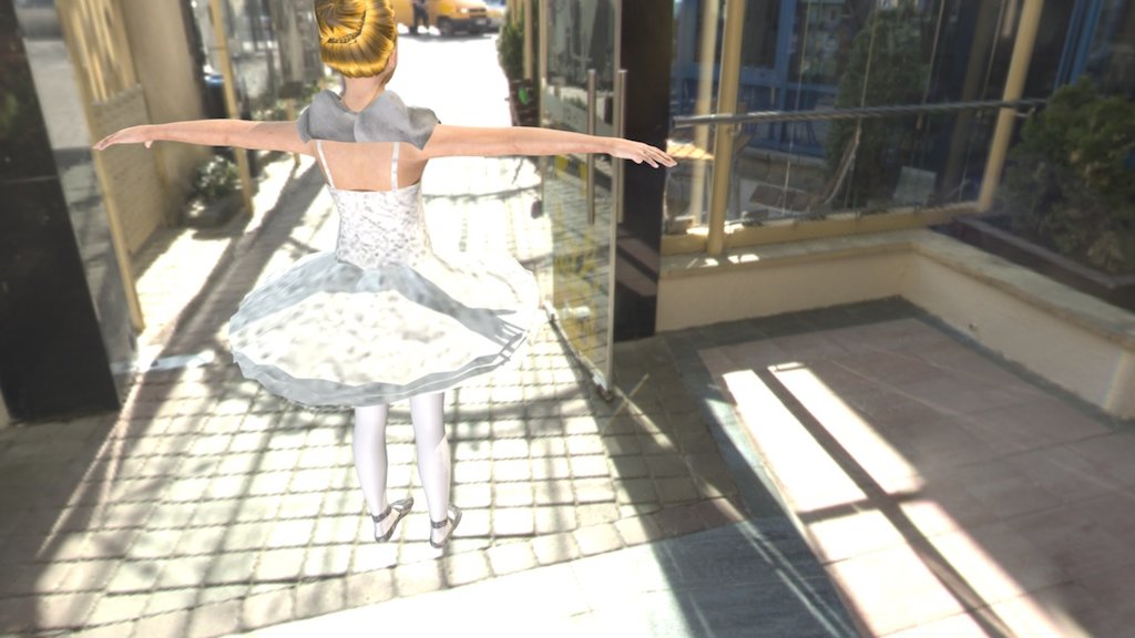 Young Ballerina! - 3D model by reizibarrientos [3792c10] - Sketchfab