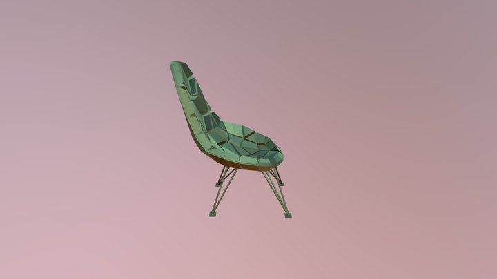 Кресло_черновик (1) 3D Model