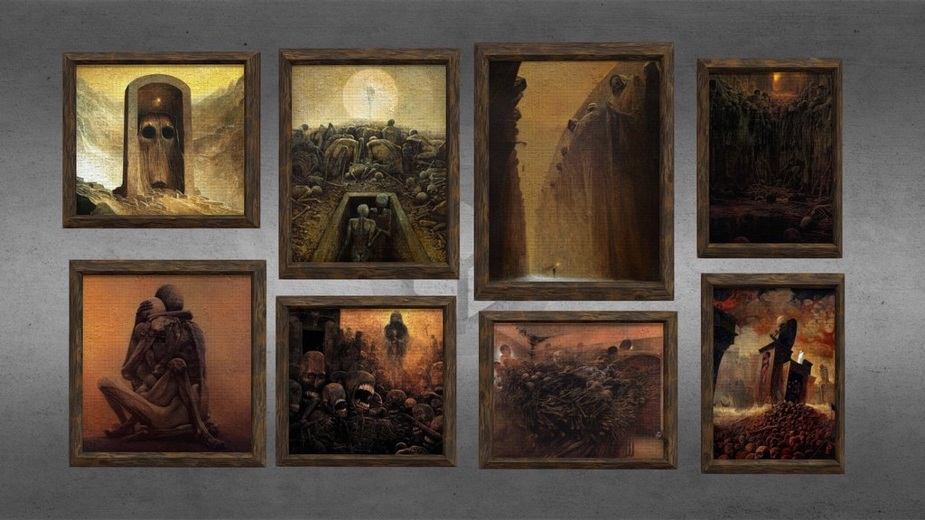 Horror Paintings - Zdzislaw Beksinski