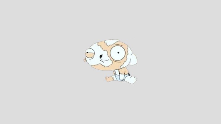 Family Guy Ugly Pup 3D Model