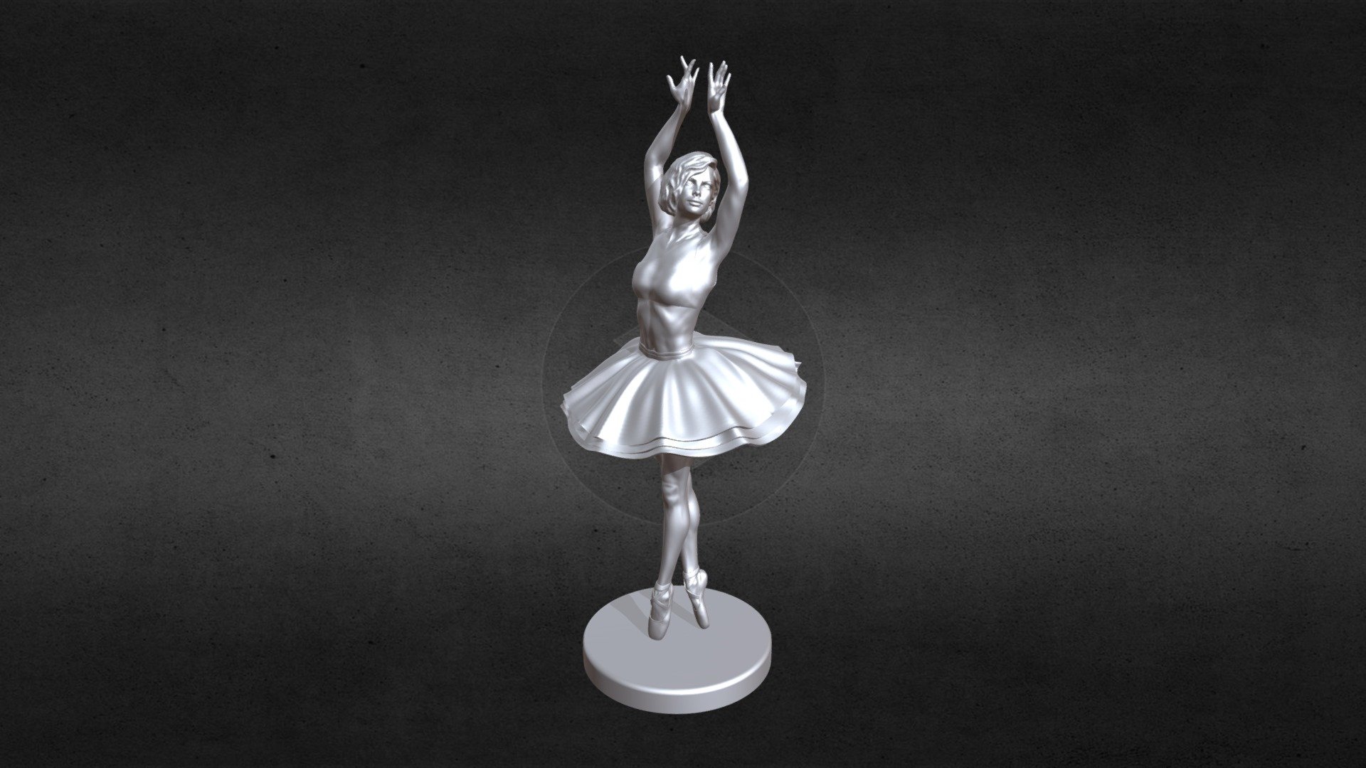 3D Printable Ballerina 5
